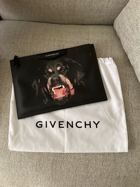 fake givenchy rottweiler clutch|false givenchy clothing.